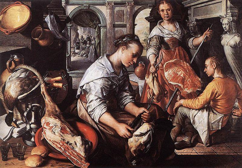 Christ in the House of Martha and Mary, Joachim Beuckelaer